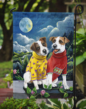 Load image into Gallery viewer, Jack Russell Terrier Moon Phase Garden Flag – Decorative Outdoor Yard Flag PPP3106GF