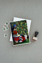 Load image into Gallery viewer, Jack Russell Christmas My Gift Greeting Cards -  Blank Note Cards – 8-Pack of Artist-Designed Cards with Envelopes