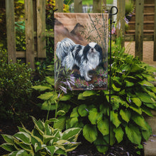 Load image into Gallery viewer, Japanese Chin Garden Flag – Decorative Outdoor Yard Flag PPP3109GF