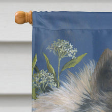 Load image into Gallery viewer, Keeshond Flag Canvas House Size PPP3110CHF