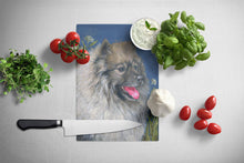 Load image into Gallery viewer, Keeshond Glass Cutting Boards – Durable, Decorative Kitchen Art Large PPP3110LCB