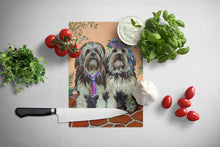 Load image into Gallery viewer, Lowchen Glass Cutting Boards – Durable, Decorative Kitchen Art Large PPP3111LCB