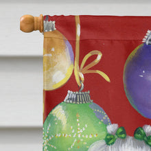 Load image into Gallery viewer, Maltese Christmas Stocking Stuffer Flag Canvas House Size PPP3114CHF