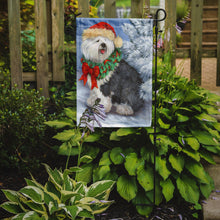 Load image into Gallery viewer, Old English Sheepdog Christmas Garden Flag – Decorative Outdoor Yard Flag PPP3117GF