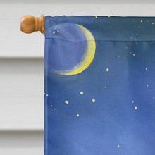 Load image into Gallery viewer, Westie Moonlight Stroll Flag Canvas House Size PPP3122CHF