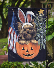 Load image into Gallery viewer, Yorkie for All Seasons Garden Flag – Decorative Outdoor Yard Flag PPP3124GF
