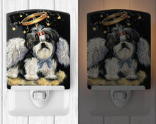 Load image into Gallery viewer, Shih Tzu Christmas Angel Ceramic Night Light PPP3127CNL