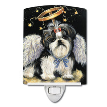Load image into Gallery viewer, Shih Tzu Christmas Angel Ceramic Night Light PPP3127CNL