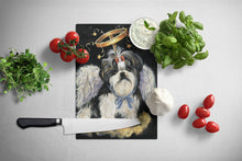 Load image into Gallery viewer, Shih Tzu Christmas Angel Glass Cutting Boards – Durable, Decorative Kitchen Art Large PPP3127LCB