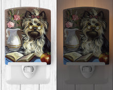 Load image into Gallery viewer, Yorkie Teacher's Pet Ceramic Night Light PPP3128CNL