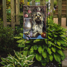 Load image into Gallery viewer, Yorkie Teacher's Pet Garden Flag – Decorative Outdoor Yard Flag PPP3128GF