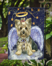 Load image into Gallery viewer, Yorkie Christmas Family Tree Garden Flag – Decorative Outdoor Yard Flag PPP3131GF