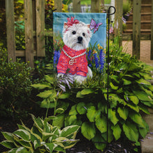 Load image into Gallery viewer, Westie Springtime Garden Flag – Decorative Outdoor Yard Flag PPP3132GF