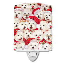 Load image into Gallery viewer, Westie Christmas a Plenty Ceramic Night Light PPP3133CNL