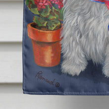 Load image into Gallery viewer, Westie for All Seasons Flag Canvas House Size PPP3137CHF