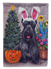 Load image into Gallery viewer, Scottish Terrier Scottie for All Seasons Garden Flag – Decorative Outdoor Yard Flag PPP3138GF