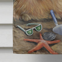 Load image into Gallery viewer, Pomeranian Beach Flag Canvas House Size PPP3145CHF