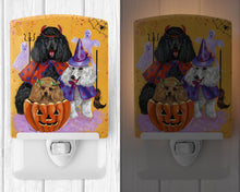 Load image into Gallery viewer, Poodle Halloween Ceramic Night Light PPP3146CNL