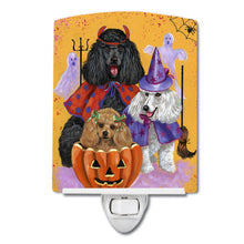 Load image into Gallery viewer, Poodle Halloween Ceramic Night Light PPP3146CNL