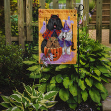 Load image into Gallery viewer, Poodle Halloween Garden Flag – Decorative Outdoor Yard Flag PPP3146GF