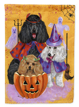 Load image into Gallery viewer, Poodle Halloween Garden Flag – Decorative Outdoor Yard Flag PPP3146GF