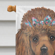 Load image into Gallery viewer, Poodle Oodles Flag Canvas House Size PPP3149CHF