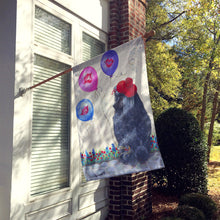 Load image into Gallery viewer, Poodle Totally Chic Flag Canvas House Size PPP3151CHF