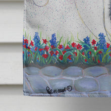 Load image into Gallery viewer, Poodle Totally Chic Flag Canvas House Size PPP3151CHF