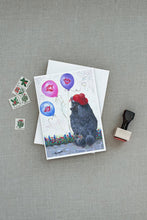 Load image into Gallery viewer, Poodle Totally Chic Greeting Cards -  Blank Note Cards – 8-Pack of Artist-Designed Cards with Envelopes