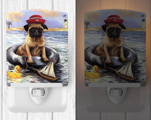 Load image into Gallery viewer, Pug Ahoy Sailor Ceramic Night Light PPP3153CNL
