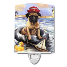 Load image into Gallery viewer, Pug Ahoy Sailor Ceramic Night Light PPP3153CNL