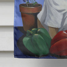 Load image into Gallery viewer, Pug Veggie Chef Flag Canvas House Size PPP3155CHF