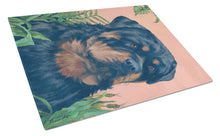 Load image into Gallery viewer, Rottweiler Glass Cutting Boards – Durable, Decorative Kitchen Art Large PPP3156LCB
