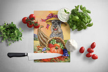 Load image into Gallery viewer, Schnauzer Autumn Glass Cutting Boards – Durable, Decorative Kitchen Art Large PPP3158LCB