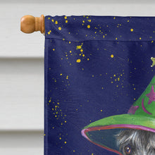 Load image into Gallery viewer, Schnauzer Halloween Good Witch Flag Canvas House Size PPP3159CHF