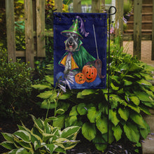 Load image into Gallery viewer, Schnauzer Halloween Good Witch Garden Flag – Decorative Outdoor Yard Flag PPP3159GF