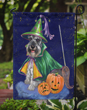Load image into Gallery viewer, Schnauzer Halloween Good Witch Garden Flag – Decorative Outdoor Yard Flag PPP3159GF