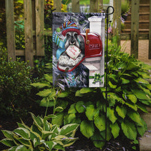 Load image into Gallery viewer, Schnauzer Christmas Letter to Santa Garden Flag – Decorative Outdoor Yard Flag PPP3162GF