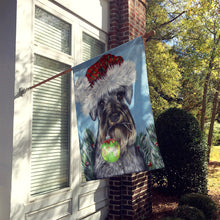 Load image into Gallery viewer, Schnauzer Christmas Pure at Heart Flag Canvas House Size PPP3163CHF