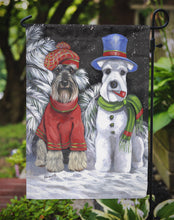 Load image into Gallery viewer, Schnauzer Christmas Snow Dog Garden Flag – Decorative Outdoor Yard Flag PPP3165GF