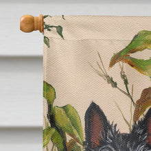 Load image into Gallery viewer, Scottish Terrier Scottie Pumpkins Flag Canvas House Size PPP3168CHF