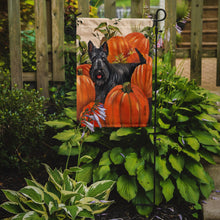 Load image into Gallery viewer, Scottish Terrier Scottie Pumpkins Garden Flag – Decorative Outdoor Yard Flag PPP3168GF