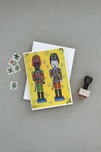 Load image into Gallery viewer, Scottie and Westie Christmas Nutcrackers Greeting Cards -  Blank Note Cards – 8-Pack of Artist-Designed Cards with Envelopes