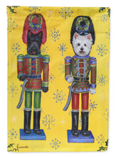 Load image into Gallery viewer, Scottie and Westie Christmas Nutcrackers Garden Flag – Decorative Outdoor Yard Flag PPP3169GF