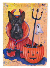 Load image into Gallery viewer, Scottie Boo Hoo Halloween Garden Flag – Decorative Outdoor Yard Flag PPP3171GF