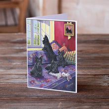 Load image into Gallery viewer, Scottie Daybed Greeting Cards -  Blank Note Cards – 8-Pack of Artist-Designed Cards with Envelopes