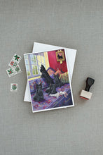 Load image into Gallery viewer, Scottie Daybed Greeting Cards -  Blank Note Cards – 8-Pack of Artist-Designed Cards with Envelopes