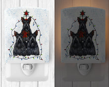 Load image into Gallery viewer, Scottie Christmas Family Tree Ceramic Night Light PPP3176CNL