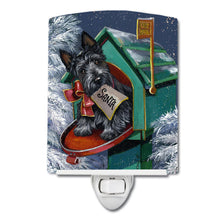 Load image into Gallery viewer, Scottie Christmas Letter to Santa Ceramic Night Light PPP3178CNL
