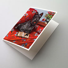 Load image into Gallery viewer, Scottie Lil Einstein Greeting Cards -  Blank Note Cards – 8-Pack of Artist-Designed Cards with Envelopes